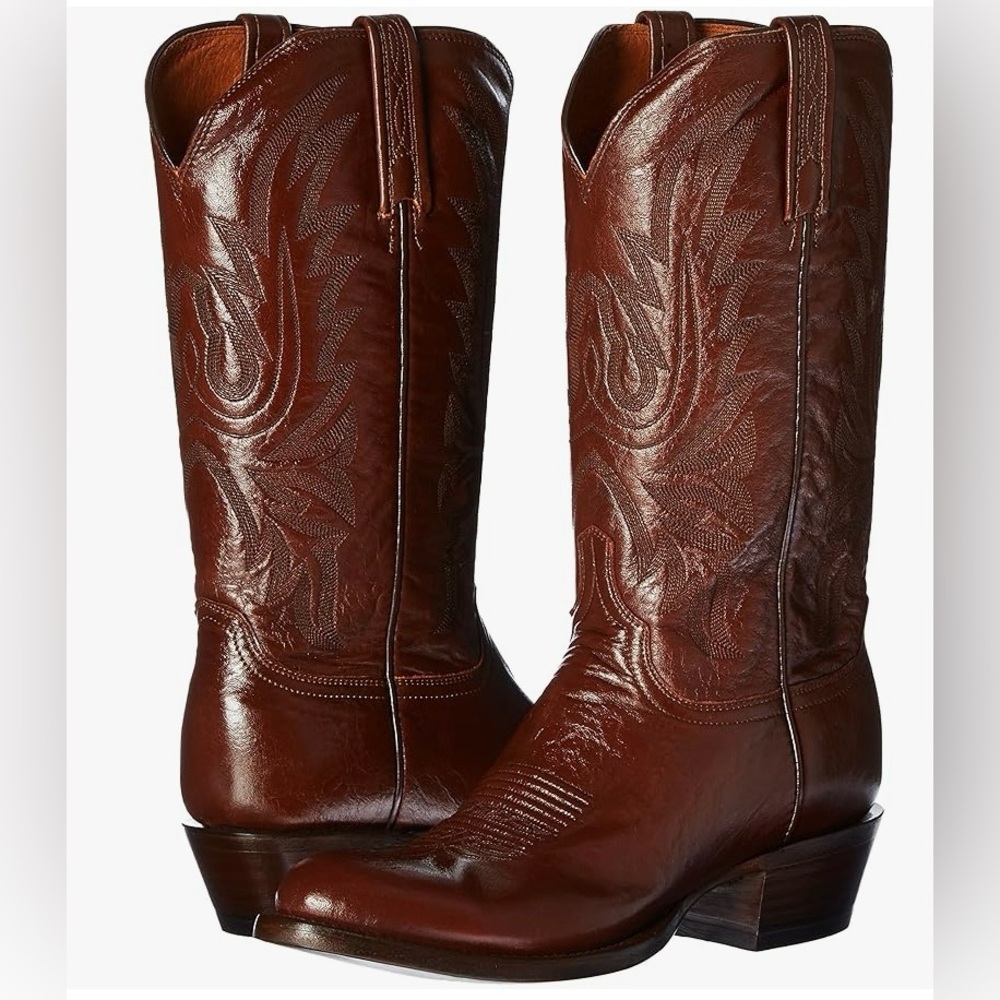 Lucchese Brown Cowboy Boots